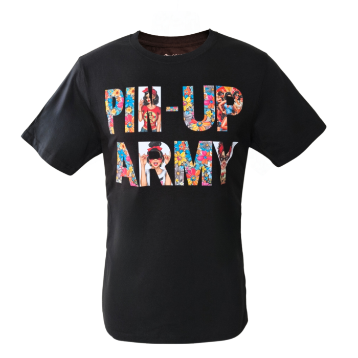 Polera Pin-UP Army Unisex