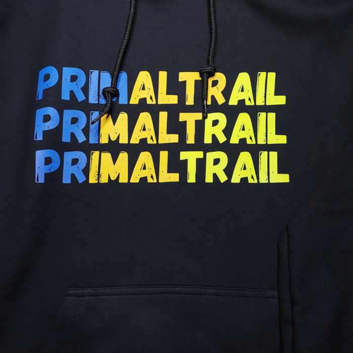 Poleron PrimalTrail Black Oversize - Imagen 4