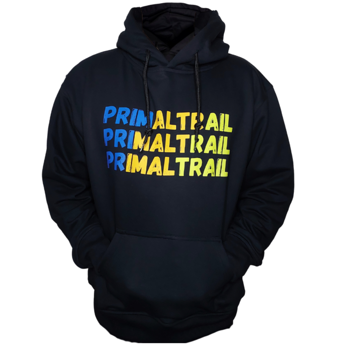 Poleron PrimalTrail Black Oversize - Imagen 2