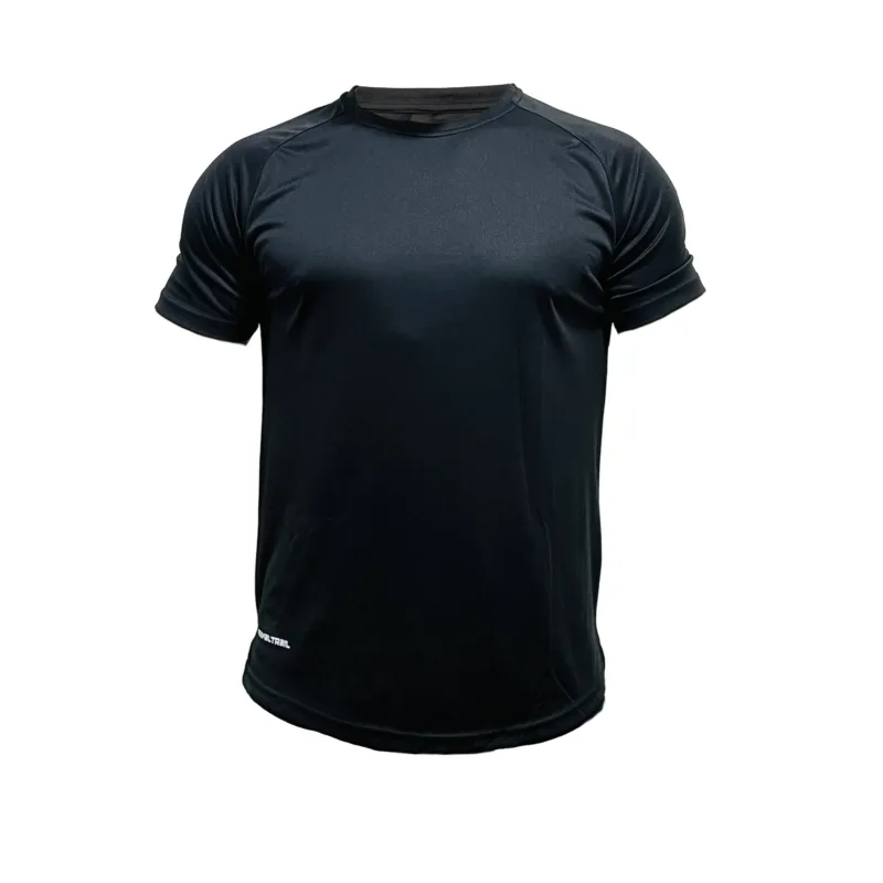 Polera fit black delantero 23 ropa deportiva hombre