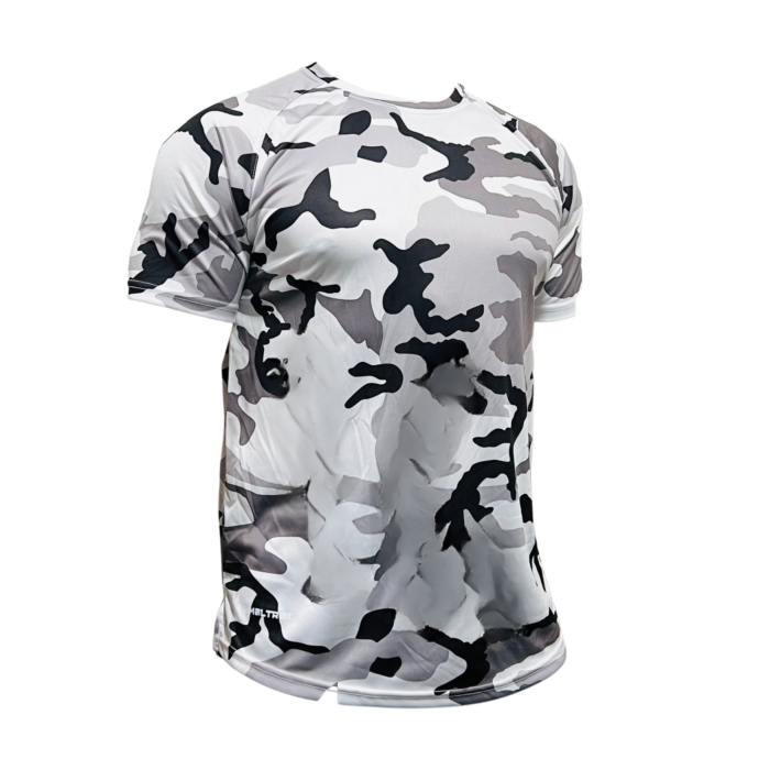 Polera Fit Primal White Camo