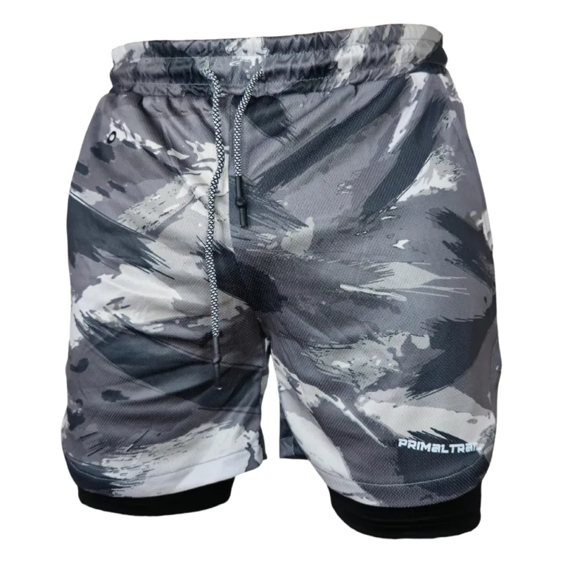 Short Primal White Camo Men shorts deportivos hombre
