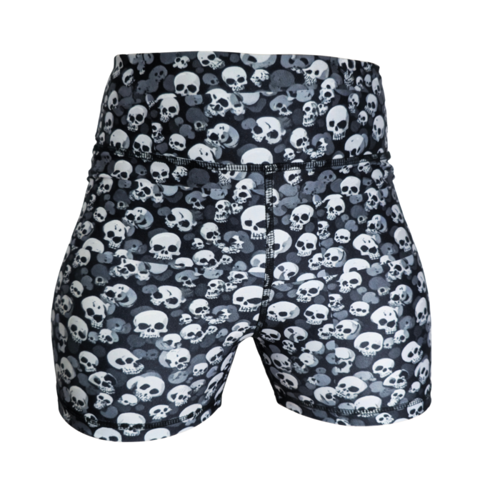 Calza Corta Skull Black - Imagen 4